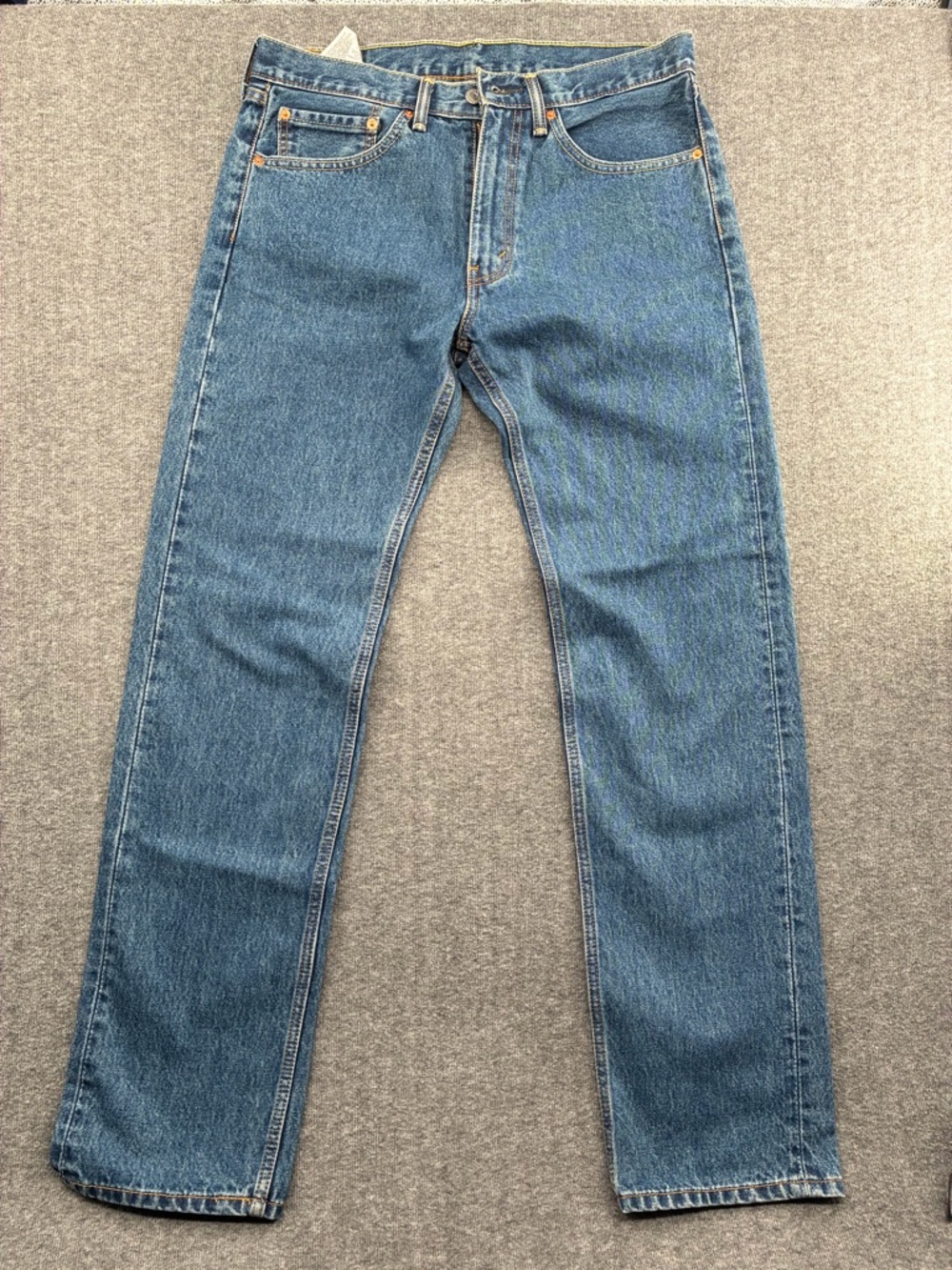 Levi’s 505 34x34 Classic Men's Blue Denim Jeans